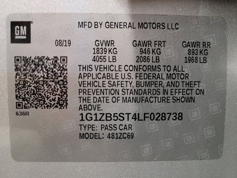 Used 2020 Chevrolet Malibu LS FWD image 33
