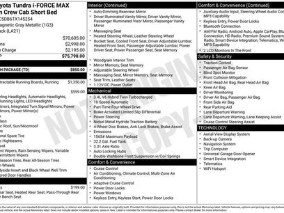 New 2026 Toyota Tundra Platinum w/ Tow Tech Package