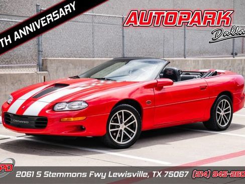 Used 2002 Chevrolet Camaro Z28 w/ SS Performance/Appearance Pkg RWD image 1
