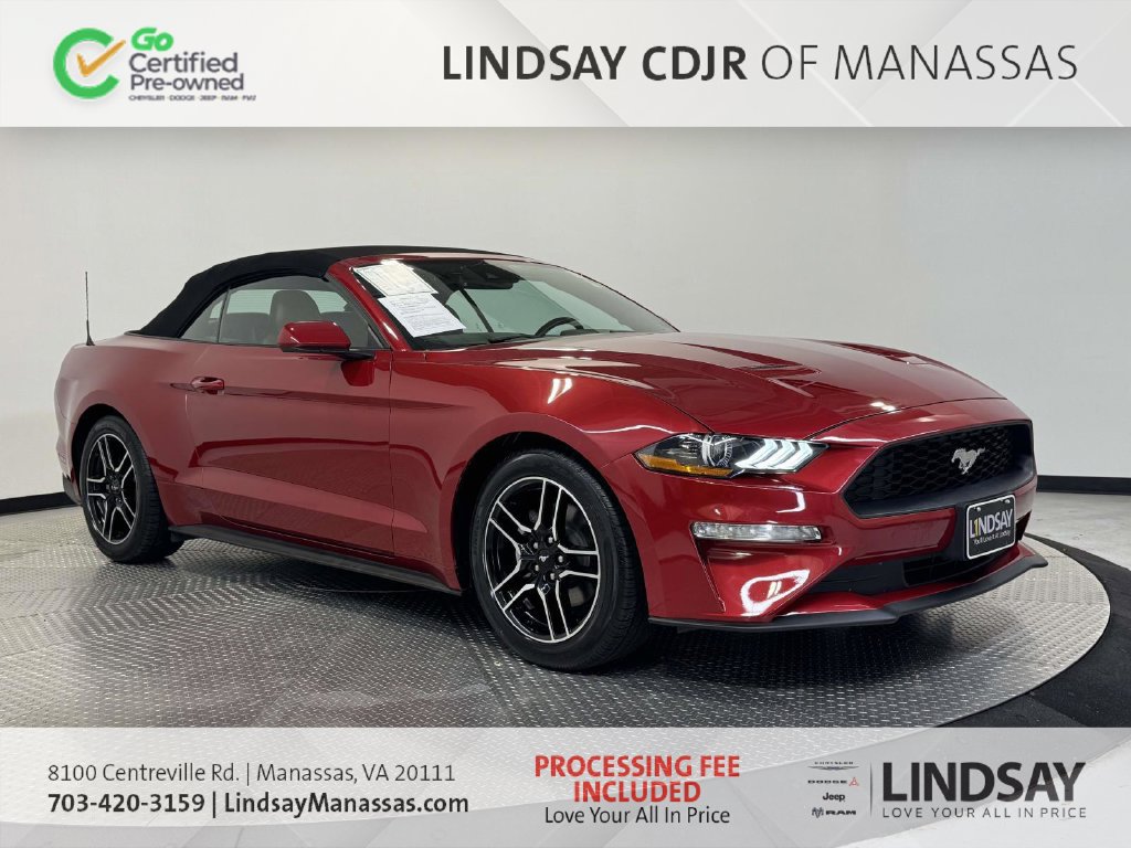 Used 2022 Ford Mustang Premium w/ Ford Safe & Smart Package RWD image 1