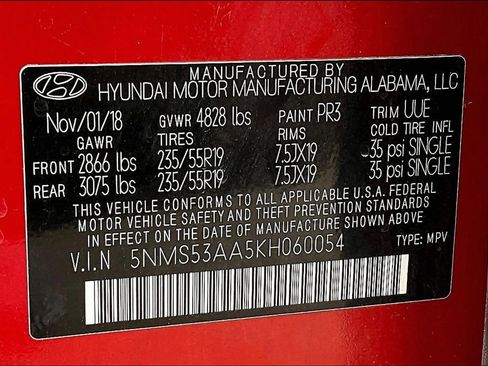 Used 2019 Hyundai Santa Fe FWD image 35