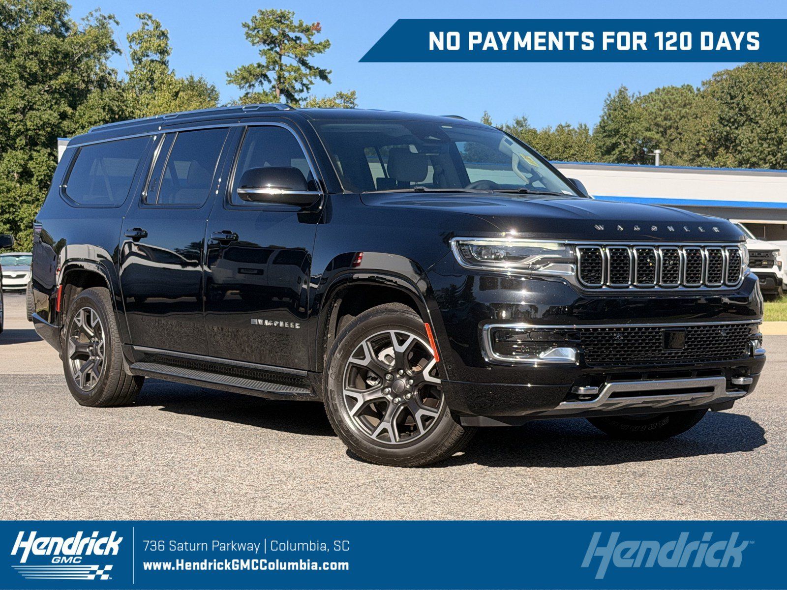 Used 2024 Jeep Wagoneer L Series III w/ Rear Seat Video Group 1 AWD/4WD image 1