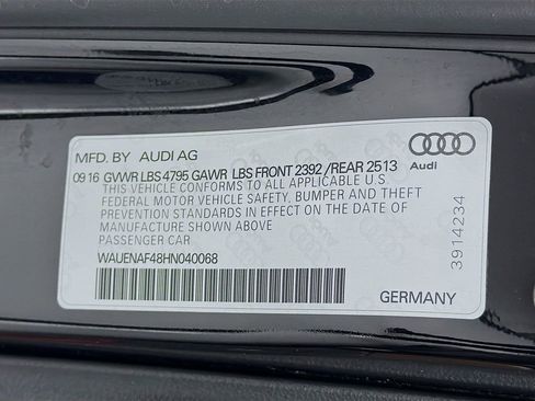 Used 2017 Audi A4 2.0T Premium Plus w/ Premium Plus Package image 35