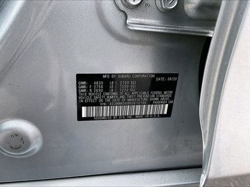 Certified 2024 Subaru Legacy Premium image 37