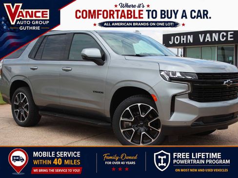 Used 2023 Chevrolet Tahoe RST w/ Luxury Package AWD/4WD image 1