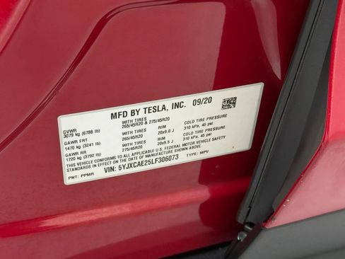 Used 2020 Tesla Model X AWD/4WD image 50