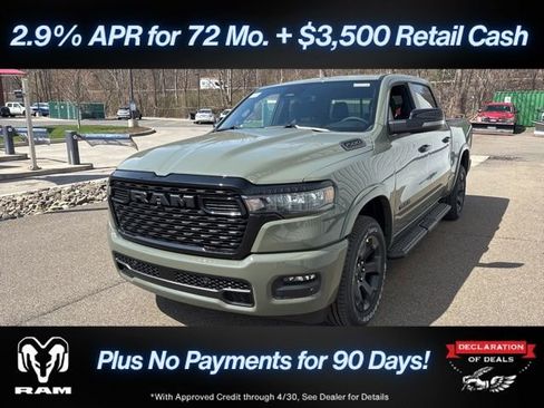 New 2026 RAM 1500 4x4 Crew Cab image 4
