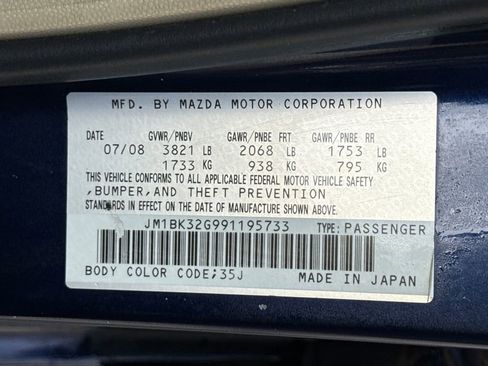 Used 2009 MAZDA MAZDA3 i Touring Value image 27