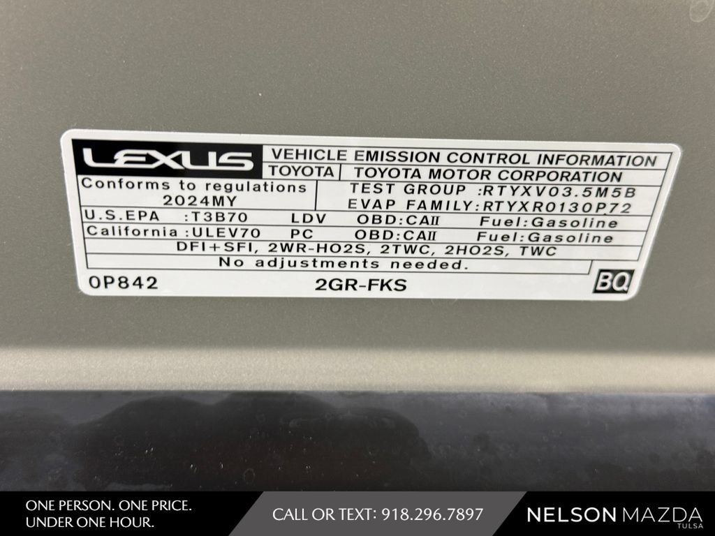 Used 2024 Lexus ES 350 w/ Premium Package FWD image 49