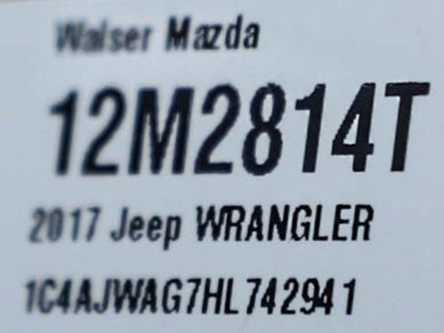 Used 2017 Jeep Wrangler Sport w/ Connectivity Group AWD/4WD image 25