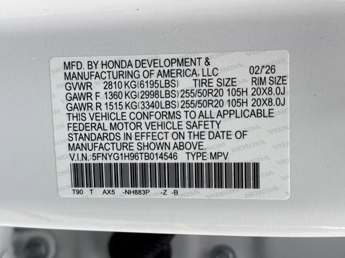 New 2026 Honda Pilot Black Edition image 28