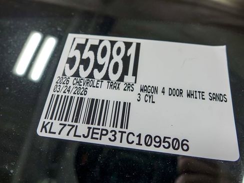 New 2026 Chevrolet Trax RS image 22