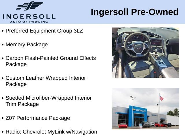 Used 2016 Chevrolet Corvette Z06 w/ 3LZ Preferred Equipment Group RWD image 5