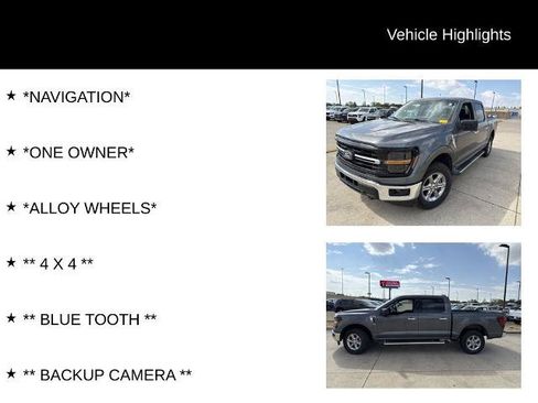 Certified 2025 Ford F150 XLT w/ Equipment Group 301A Standard AWD/4WD image 4
