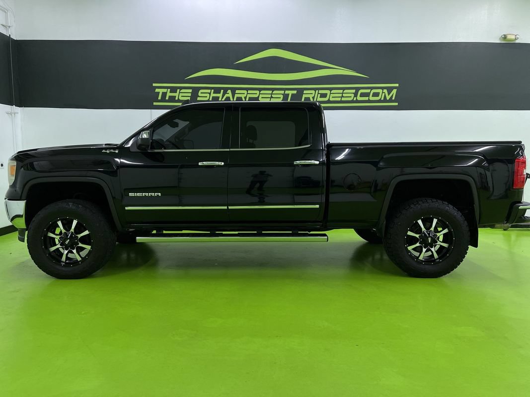 Used 2015 GMC Sierra 1500 SLT w/ SLT Crew Cab Value Package AWD/4WD image 6