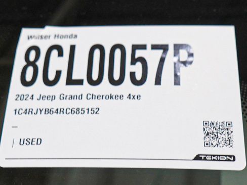 Used 2024 Jeep Grand Cherokee Limited 4xe AWD/4WD image 33