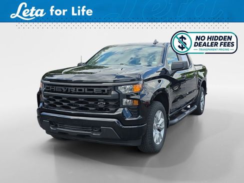 Used 2023 Chevrolet Silverado 1500 Custom w/ LPO, Dark Essentials Package AWD/4WD image 1