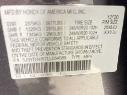 Used 2020 Acura MDX w/ Technology Package AWD/4WD image 21