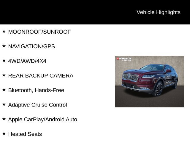 Used 2023 Lincoln Nautilus Black Label w/ Class II Trailer Tow Package AWD/4WD image 2
