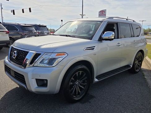 Used 2020 Nissan Armada Platinum w/ Captain's Chairs Package image 3
