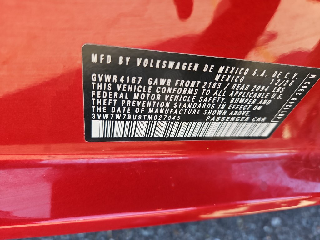 Certified 2026 Volkswagen Jetta SE FWD image 9