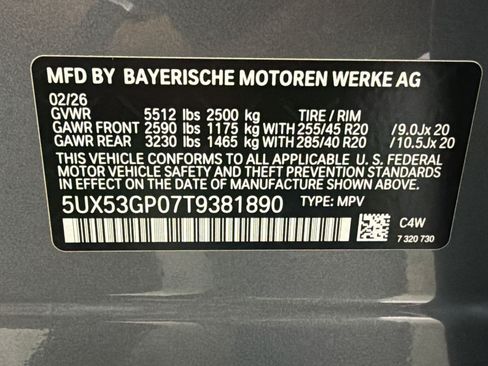 Used 2026 BMW X3 xDrive30i w/ Convenience Package AWD/4WD image 25