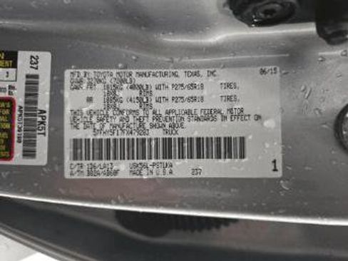 Used 2015 Toyota Tundra Limited w/ Limited Premium Package image 8