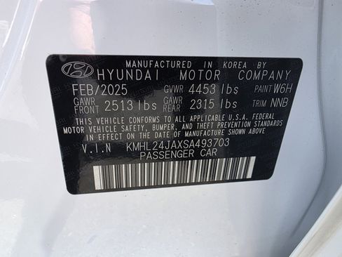New 2025 Hyundai Sonata SE image 34