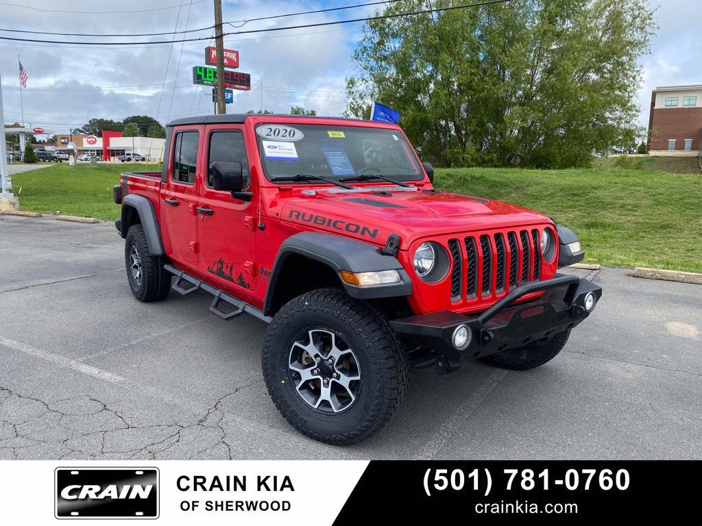 Used 2020 Jeep Gladiator Rubicon AWD/4WD image 1