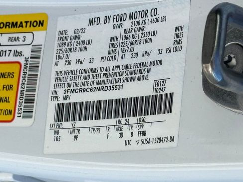 Used 2022 Ford Bronco Sport Outer Banks w/ Tech Package image 22