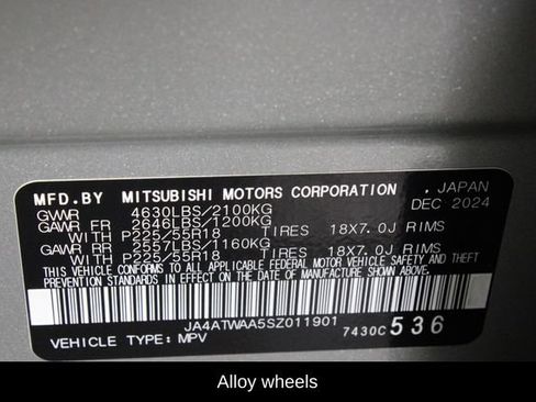 Used 2025 Mitsubishi Eclipse Cross SE AWD/4WD image 21