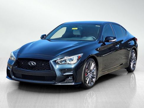 Used 2023 INFINITI Q50 Red Sport 400 w/ Black Opal Edition RWD image 8