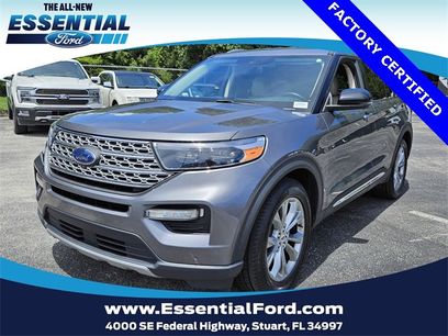 Certified 2022 Ford Explorer Limited w/ Equipment Group 301A