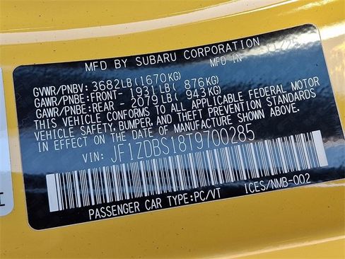 New 2026 Subaru BRZ Series.Yellow image 10