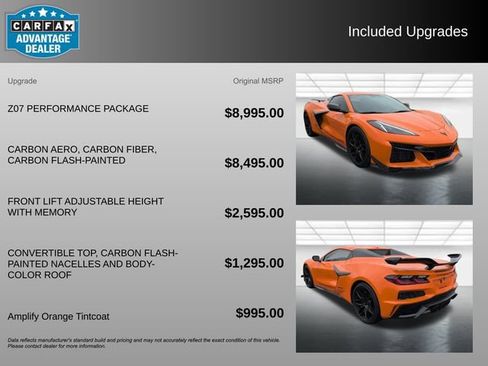 Used 2024 Chevrolet Corvette Z06 w/ Z07 Performance Package image 3