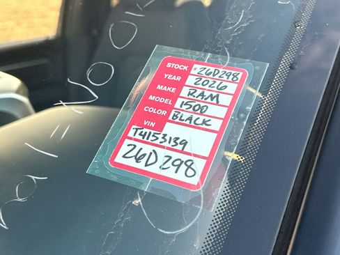 New 2026 RAM 1500 Big Horn RWD image 25