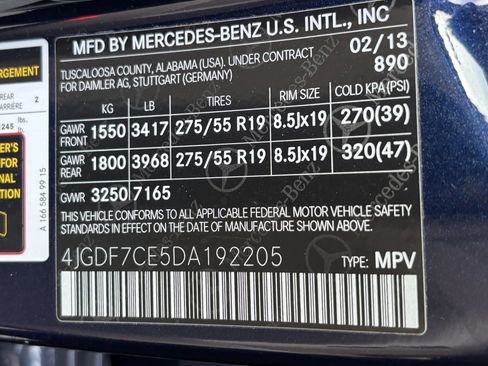 Used 2013 Mercedes-Benz GL 450 4MATIC w/ Premium 1 Pkg image 15