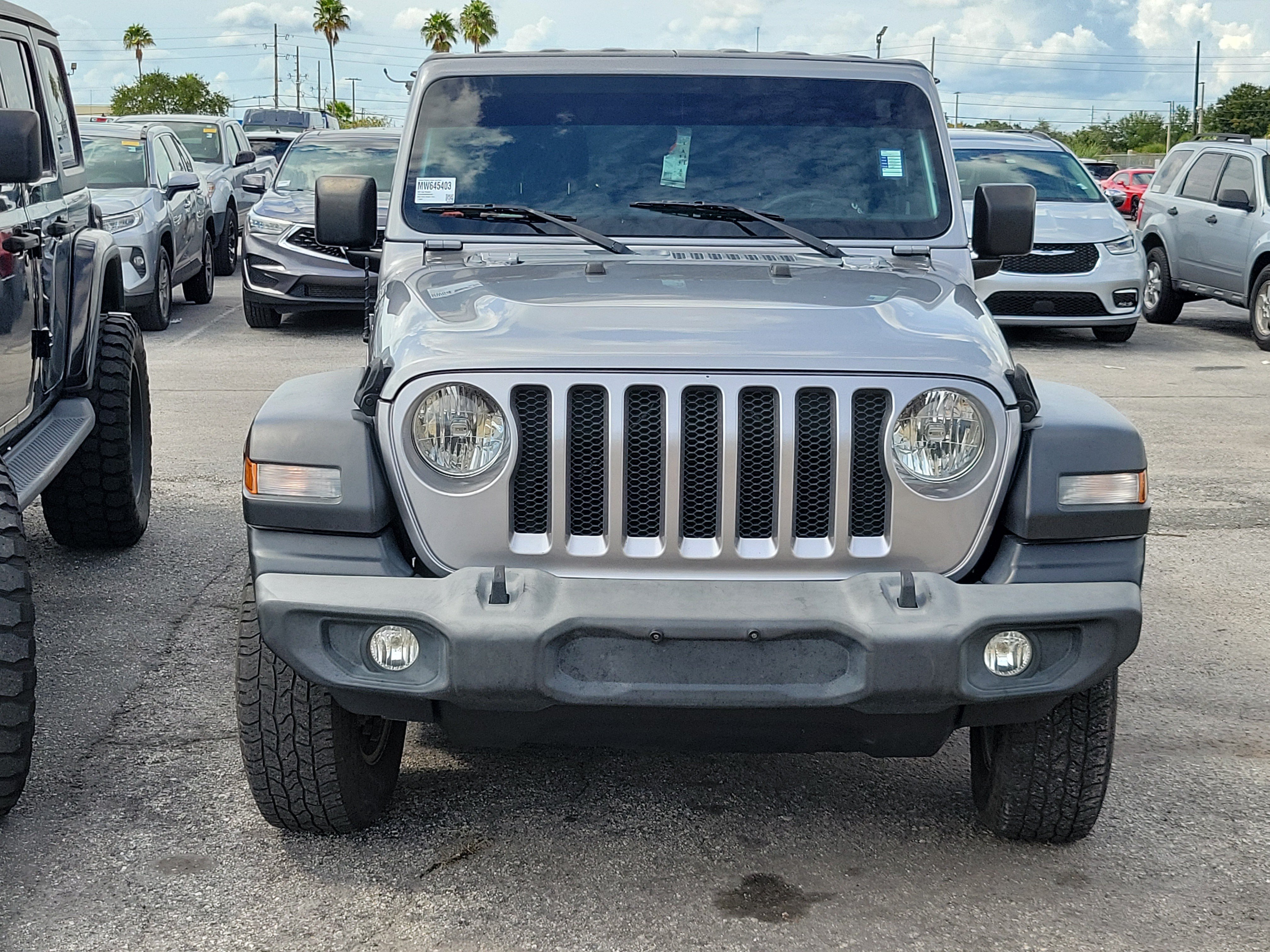 Used 2021 Jeep Wrangler Unlimited Sport AWD/4WD image 2