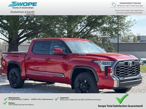 New 2026 Toyota Tundra Platinum AWD/4WD image 1