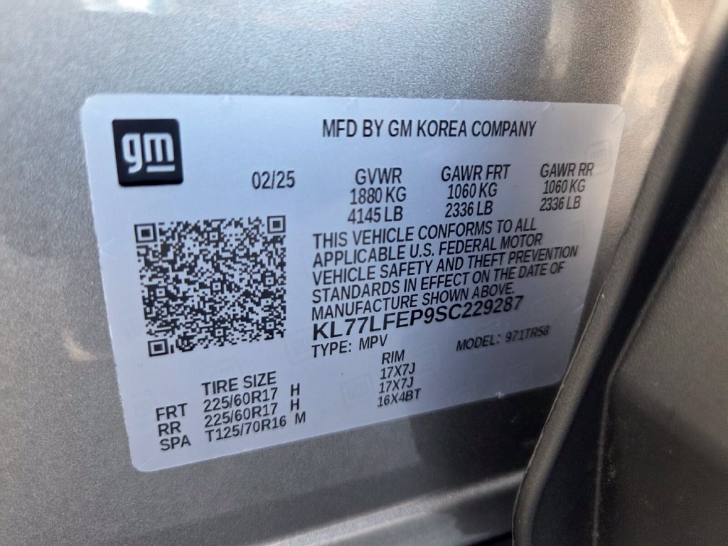 Certified 2025 Chevrolet Trax LS w/ Driver Confidence Package FWD image 21