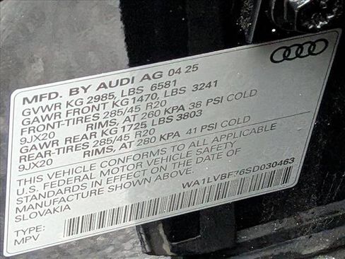 Certified 2025 Audi Q7 3.0T Premium Plus w/ Premium Plus Package image 28