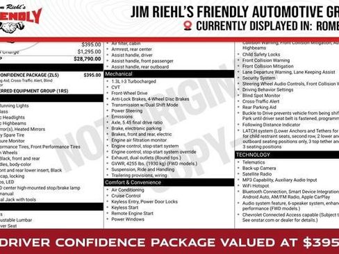 Used 2024 Chevrolet TrailBlazer RS w/ Driver Confidence Package FWD image 1