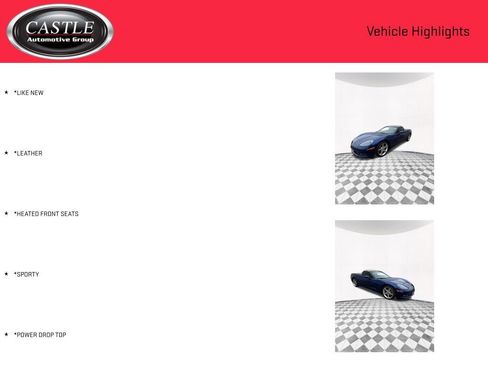 Used 2006 Chevrolet Corvette Convertible w/ Preferred Equipment Group image 3