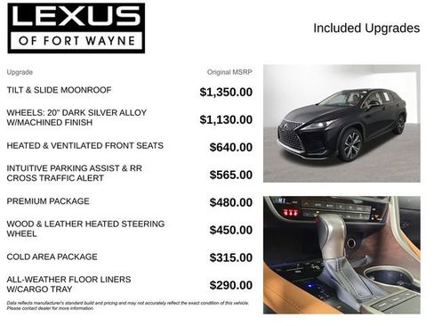 Used 2022 Lexus RX 350 AWD w/ Premium Package image 4