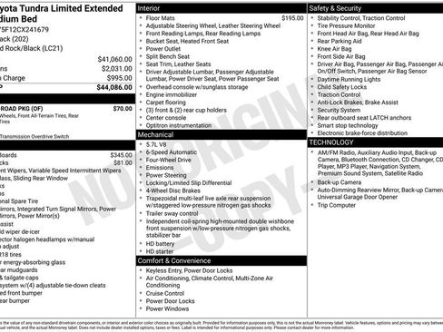 Used 2012 Toyota Tundra Limited w/ TRD Off-Road Pkg image 30