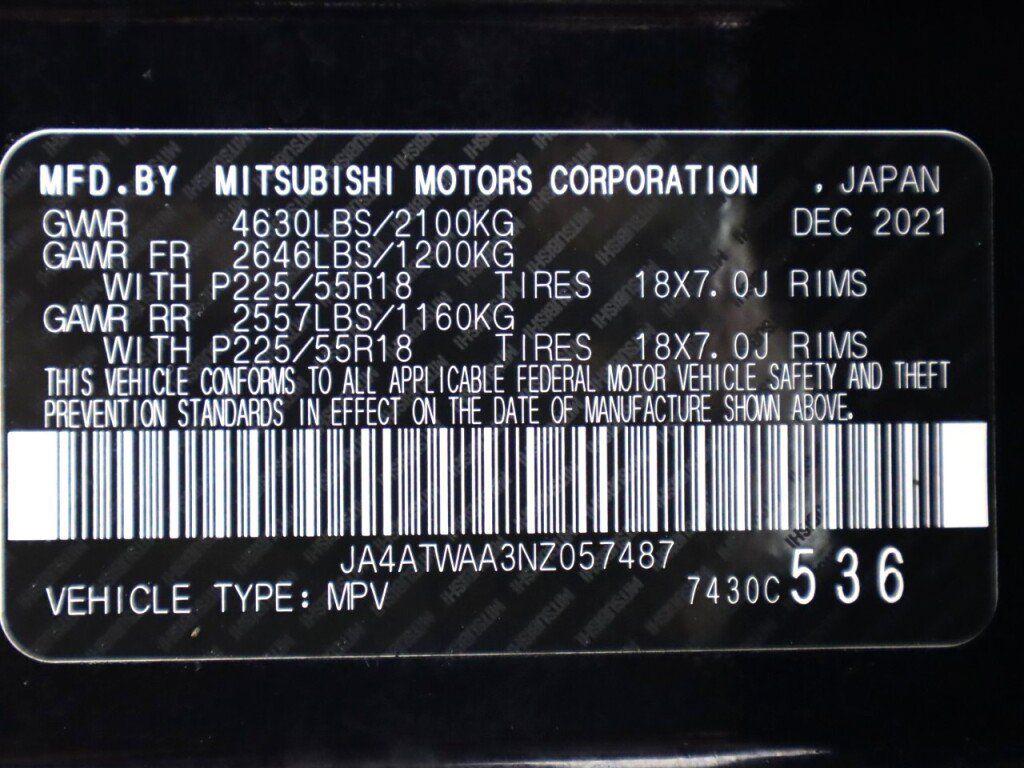 Used 2022 Mitsubishi Eclipse Cross SE AWD/4WD image 42