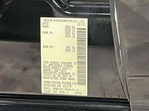 Used 2019 Nissan Altima 2.5 SR FWD image 34