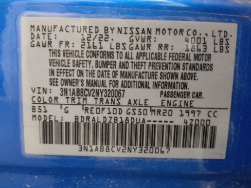 Used 2022 Nissan Sentra SV w/ Trunk Package FWD image 33