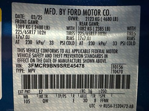 Used 2025 Ford Bronco Sport Big Bend image 11