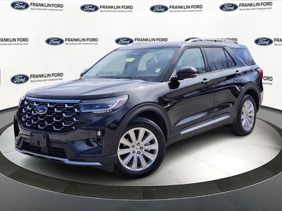 Certified 2025 Ford Explorer Platinum w/ LUX Leather Package